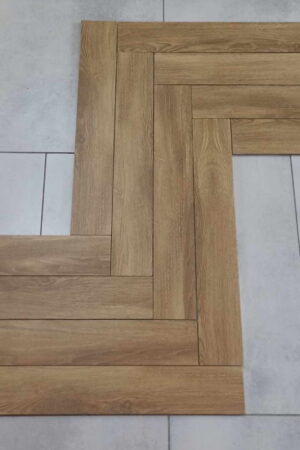 Drewno Rustic HONEY chevron MATT 9,5X60 GAT I