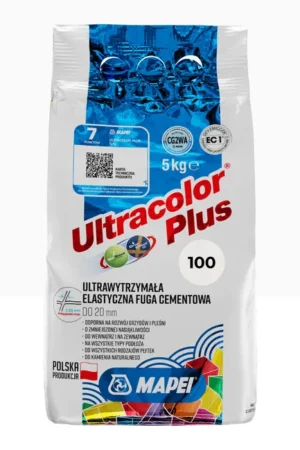 MAPEI ULTRACOLOR PLUS 5kg 100 biały GAT I