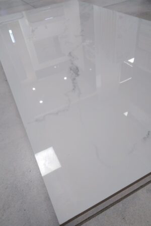 Carrara Bianco 60X120 gres szkliwiony rektyfikowany POLER delikatny wzór marmuru Gatunek I
